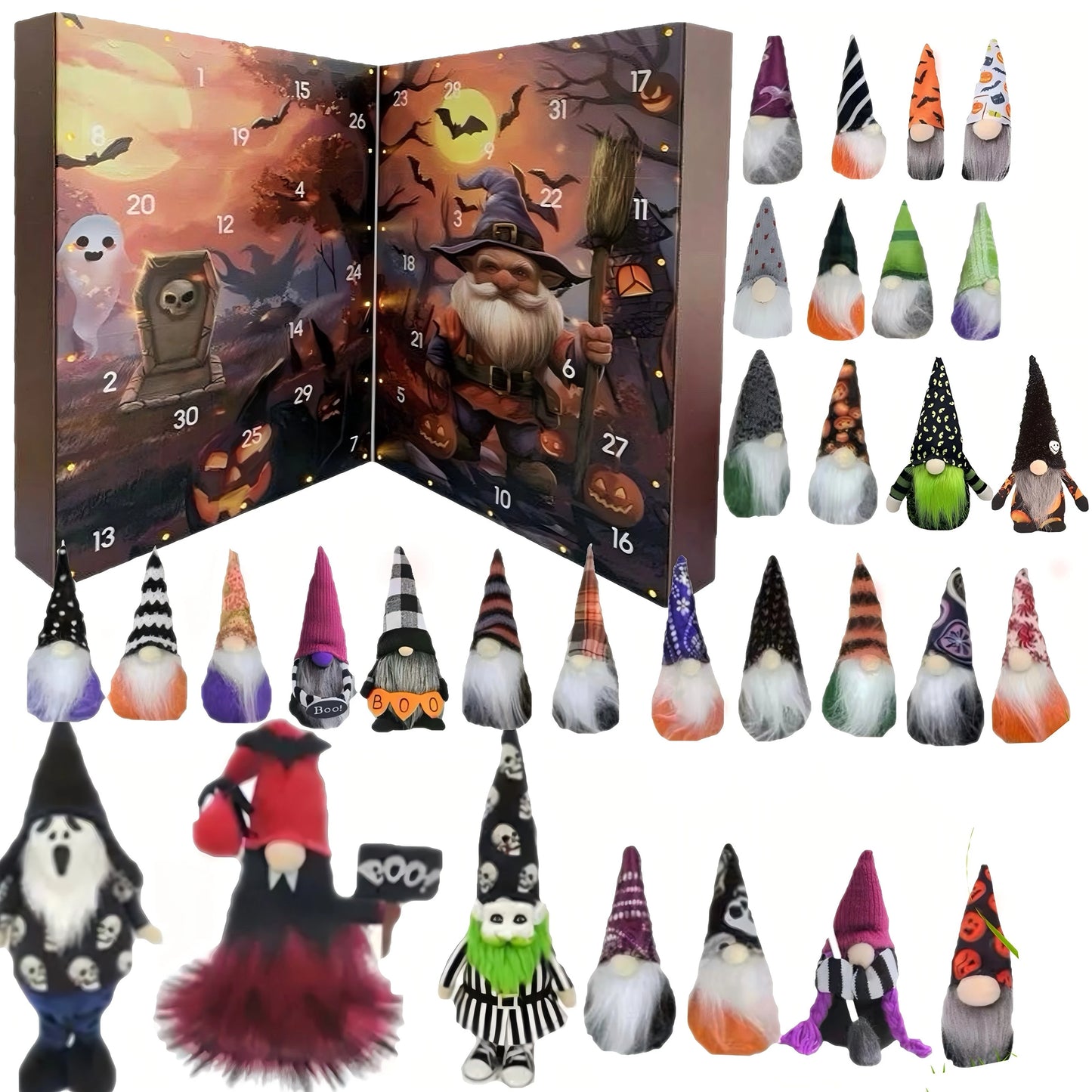 Gnome Halloween Countdown Calendar™