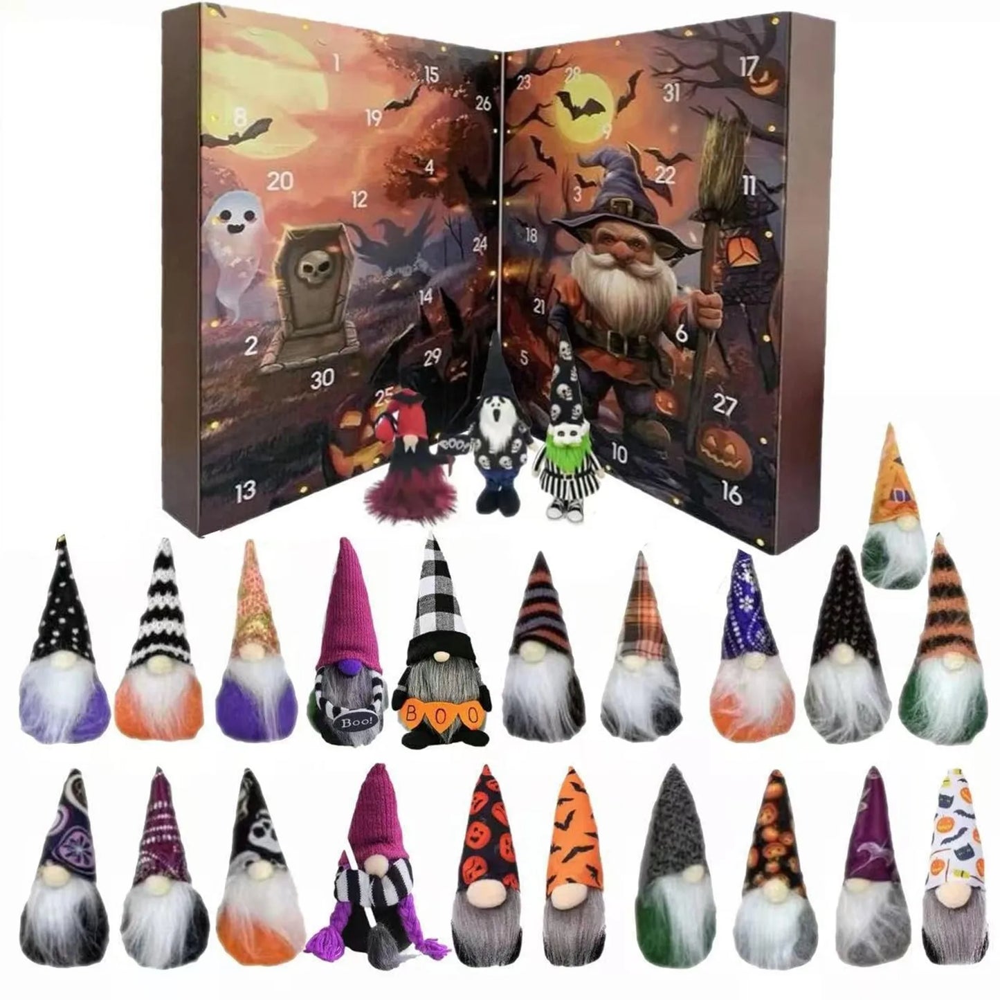 Gnome Halloween Countdown Calendar™
